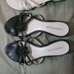 Two pairs Montego Bay Club floral slides